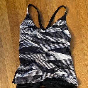 Nike Crossback Tankini Swim Top